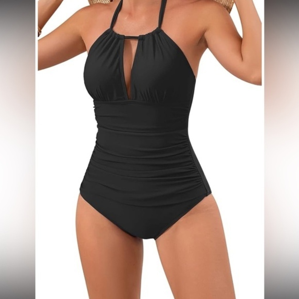 Women's Slimming One Piece Swimsuits Tummy Control Swimwear for Big Busted